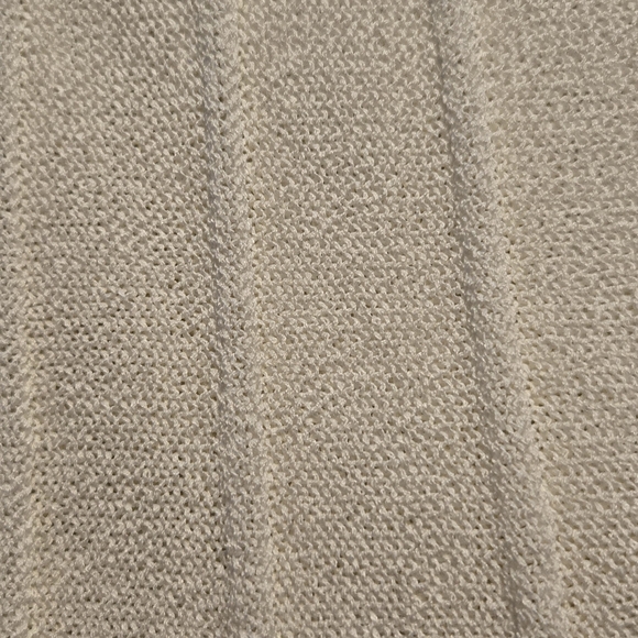 Vintage Castleberry 1980s Ivory Knit Jacket with Black Trim And Pleated Skirt - Picture 12 of 12